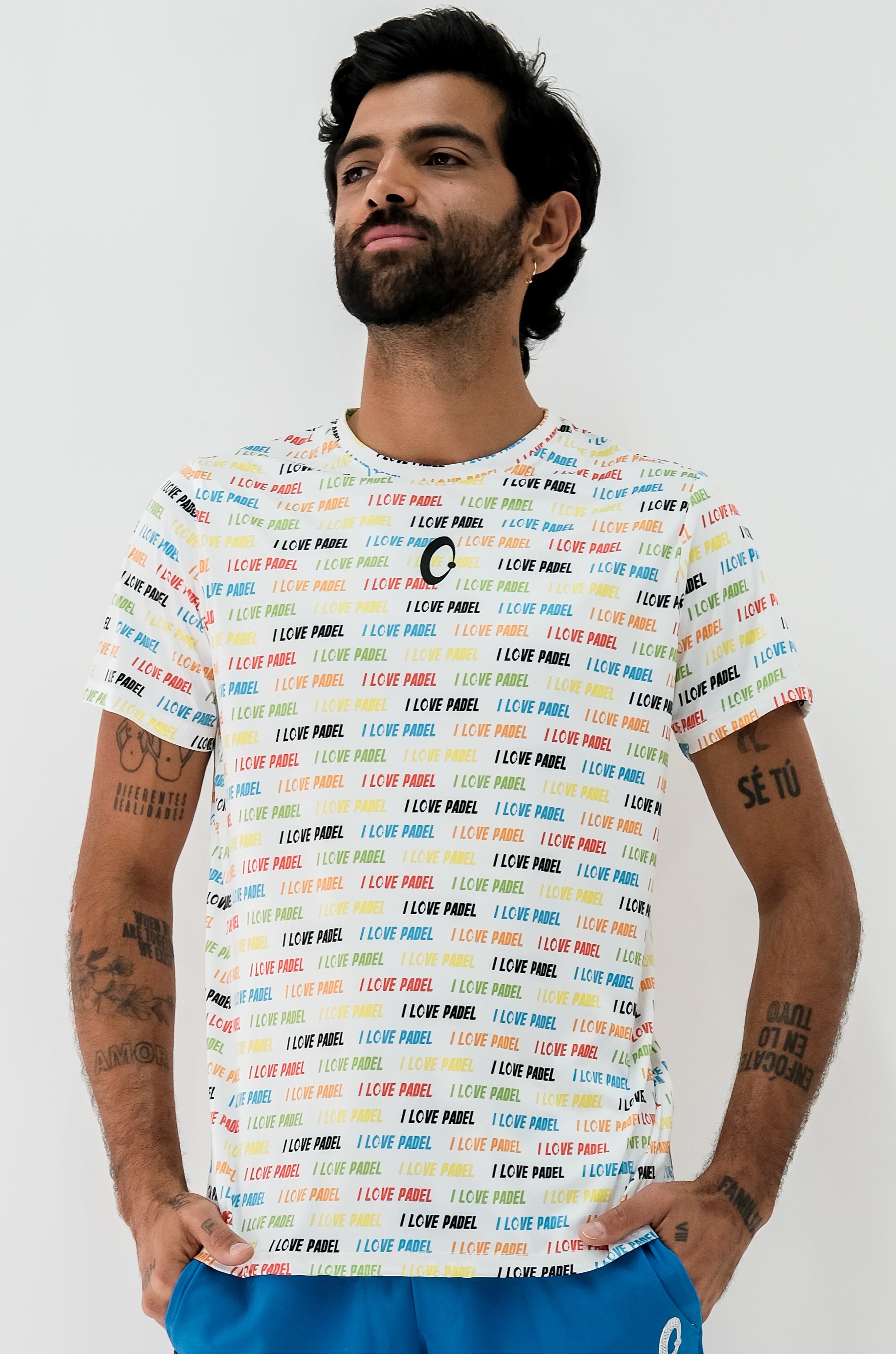 Classic Men's T-shirt I Love Padel