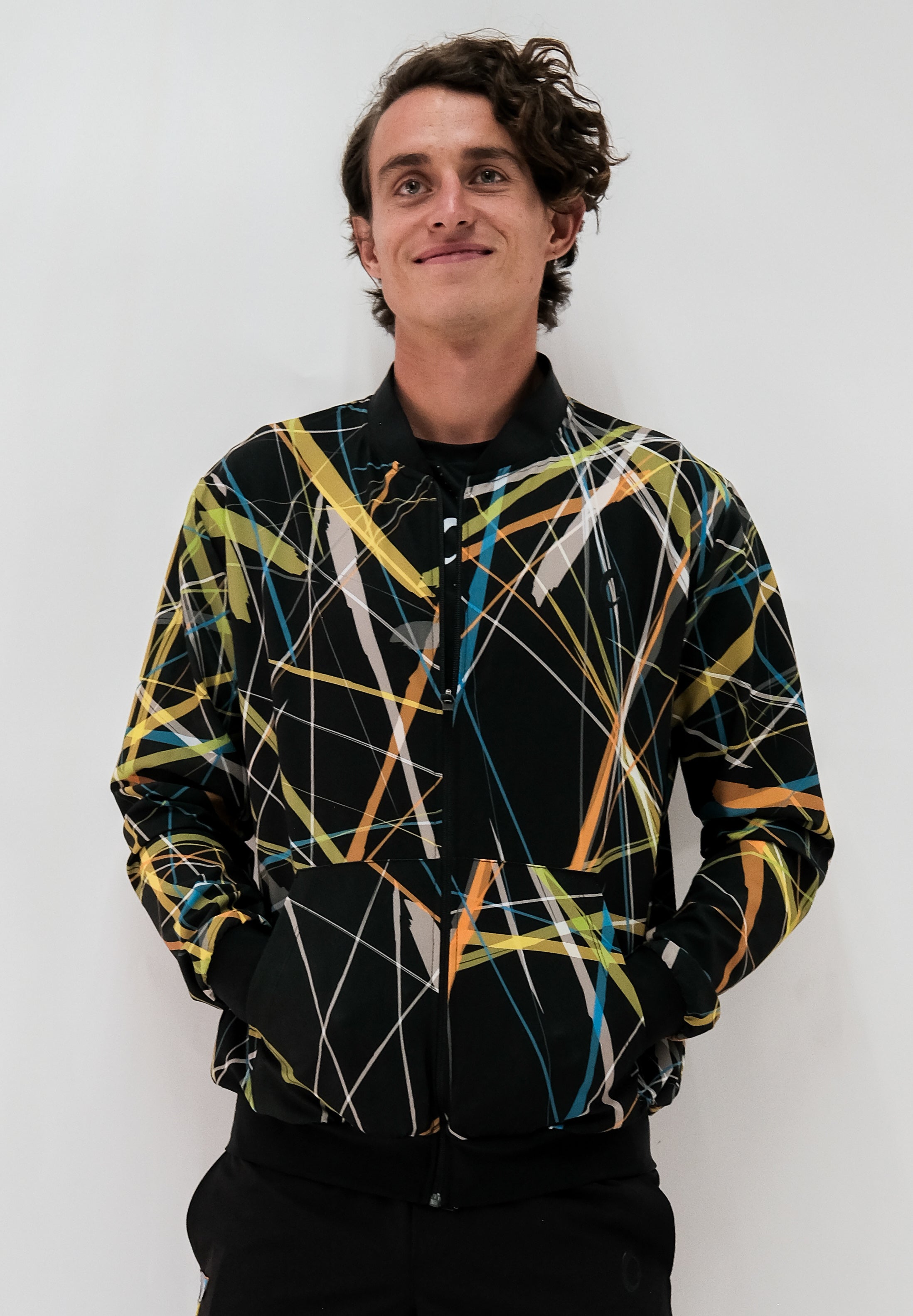 Light Rays Men's Bomber Jacket