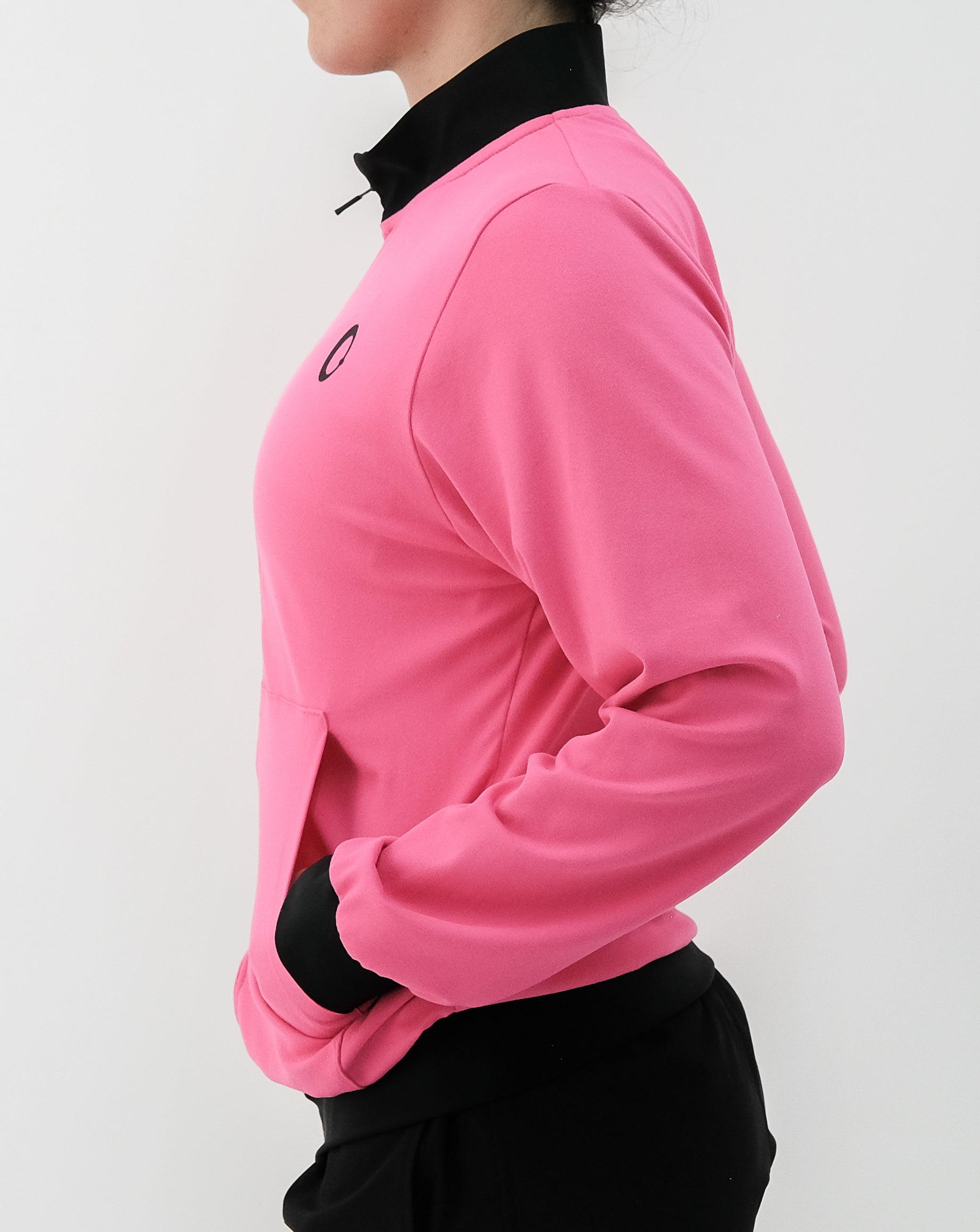 Women's Neck Phospho Pink Jacket