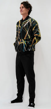Light Rays Men's Bomber Jacket