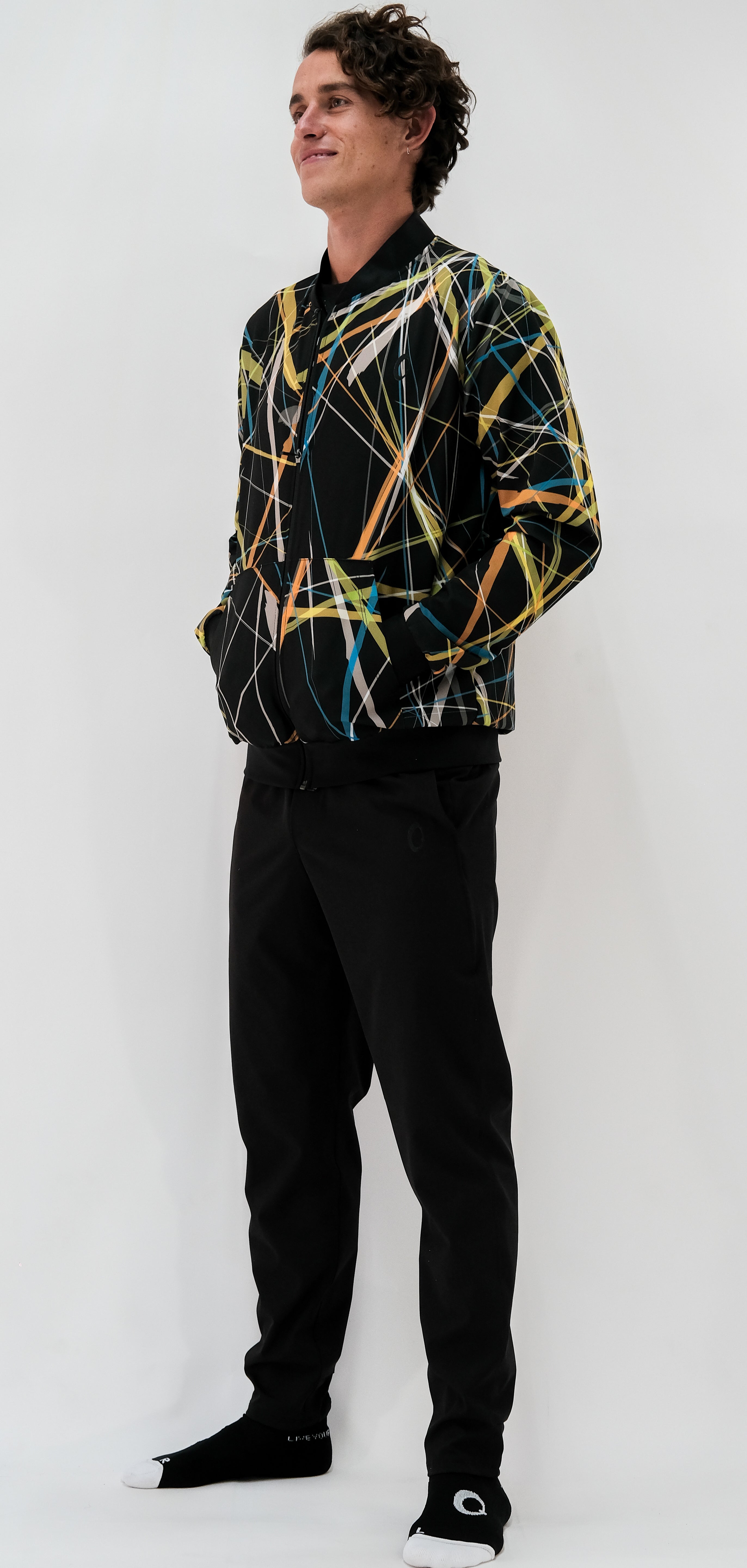 Light Rays Men's Bomber Jacket