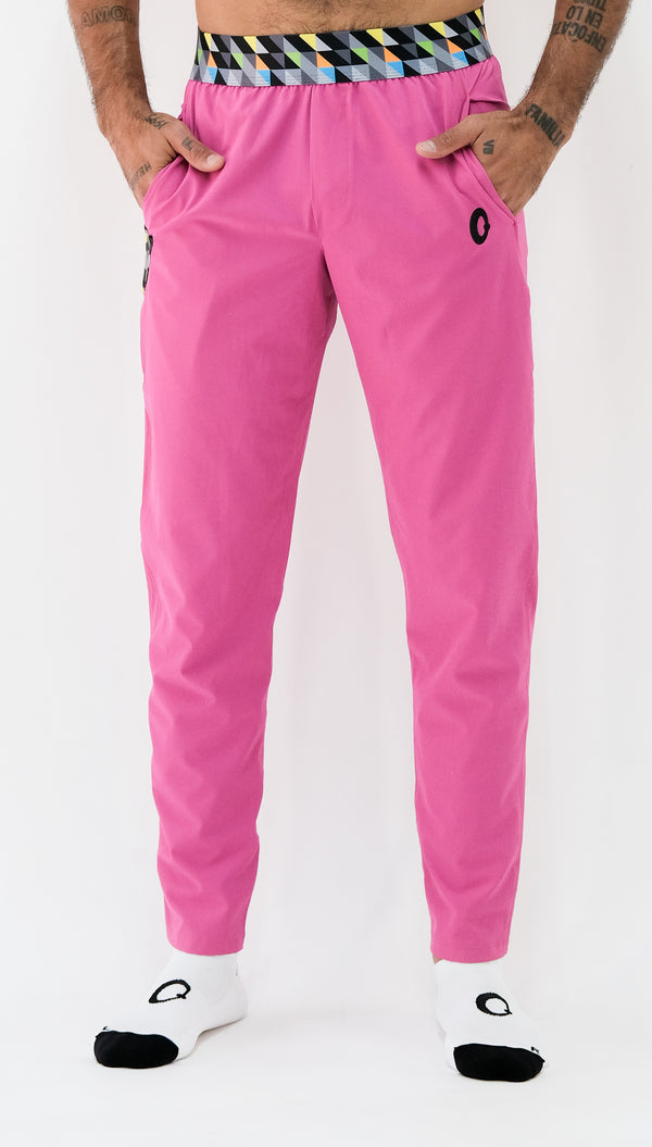 Recycled Magenta Men's Trousers