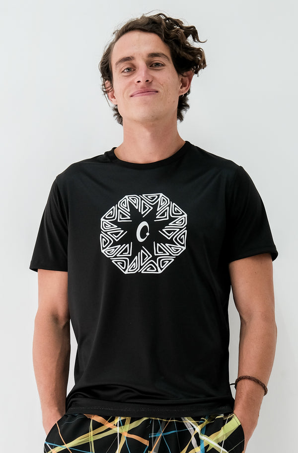 Men's Classic Star Triangular Spiral T-Shirt