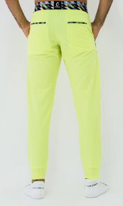 Recycled phosphor green Men's trousers