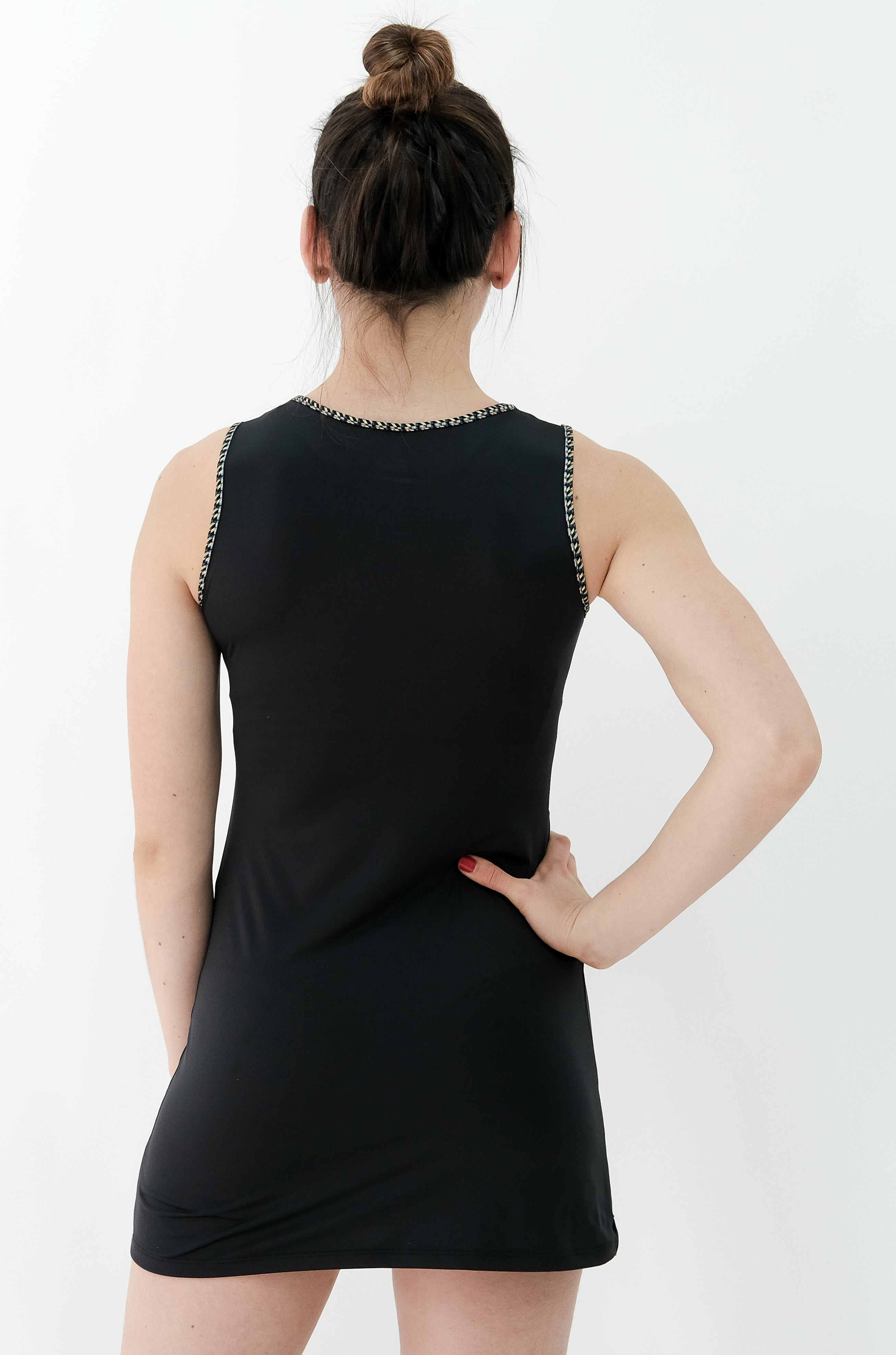Women's sleeveless recycled dress