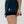 WOMEN'S SKIRT WITH RECYCLED NAVY BLUE LYCRA