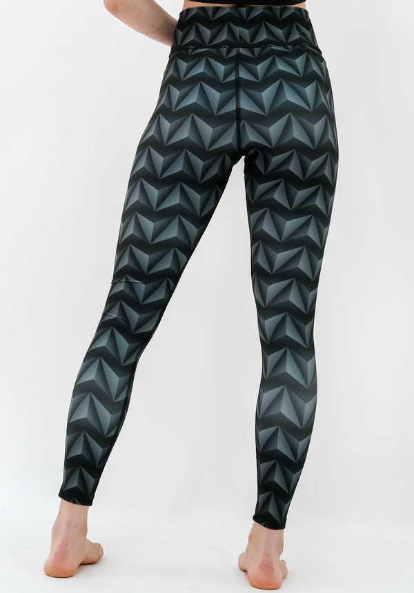 Legging Woman Triangles 3d Recycled