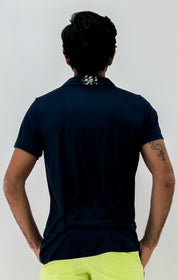Polo Man Without Button Navy