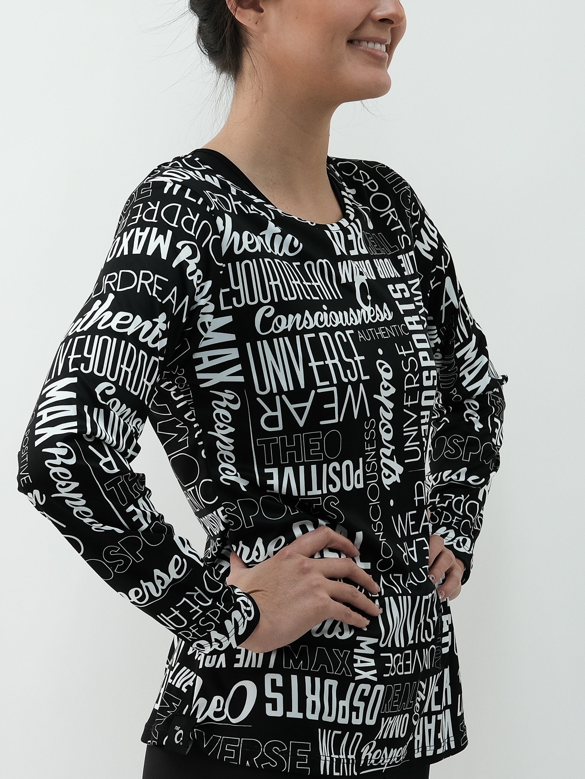 Women's Long Sleeve T-shirt Recycled Values