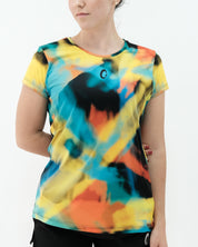 Women's Short Sleeve Recycled Cosmic Explosion T-Shirt