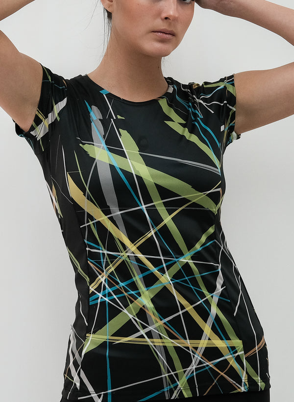Women's Short Sleeve Rayos de Luz Recycled T-Shirt