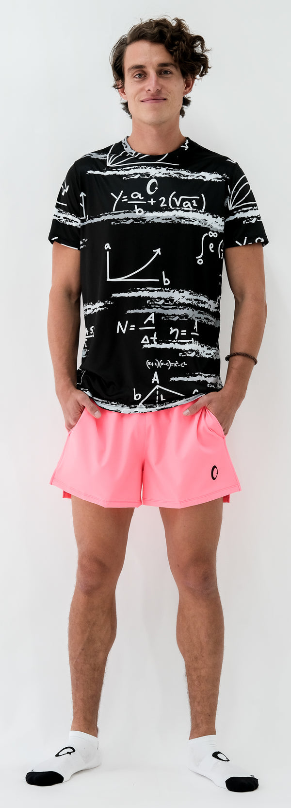 Recycled Phospho Pink Men's Performance Short