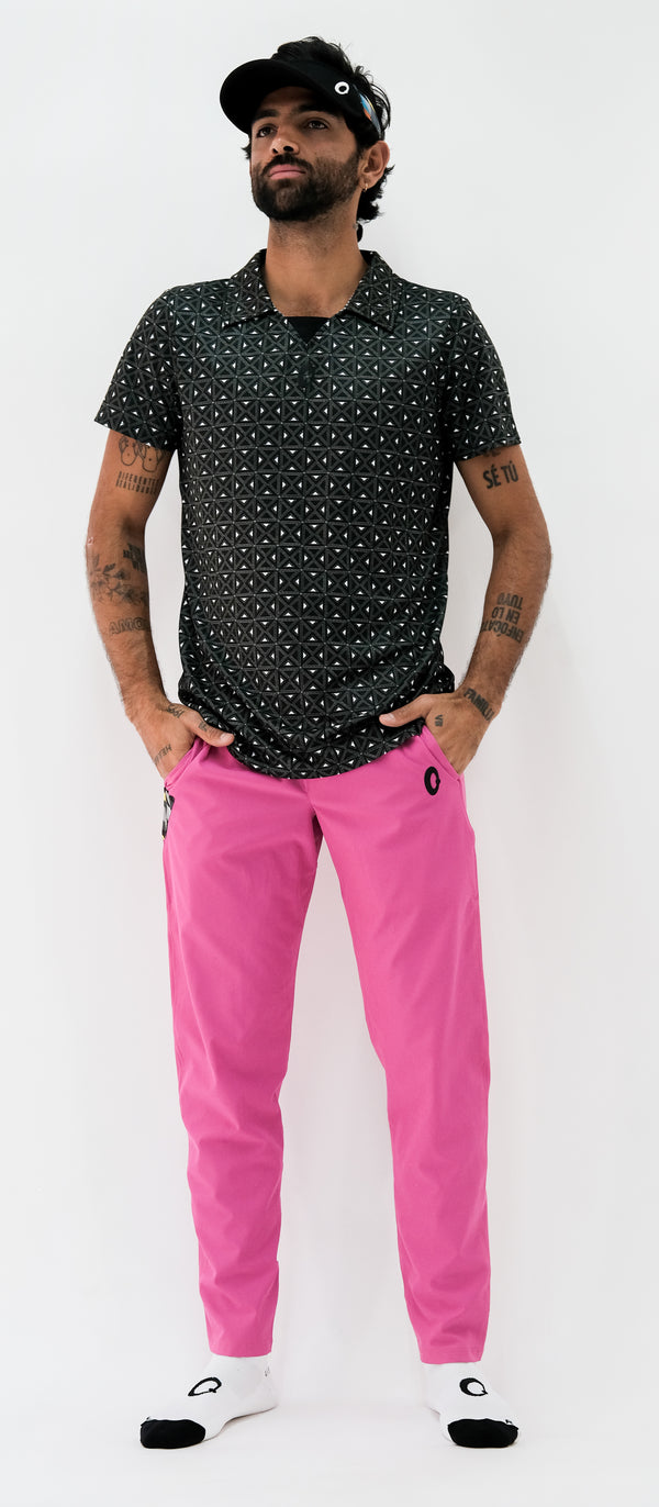 Recycled Magenta Men's Trousers