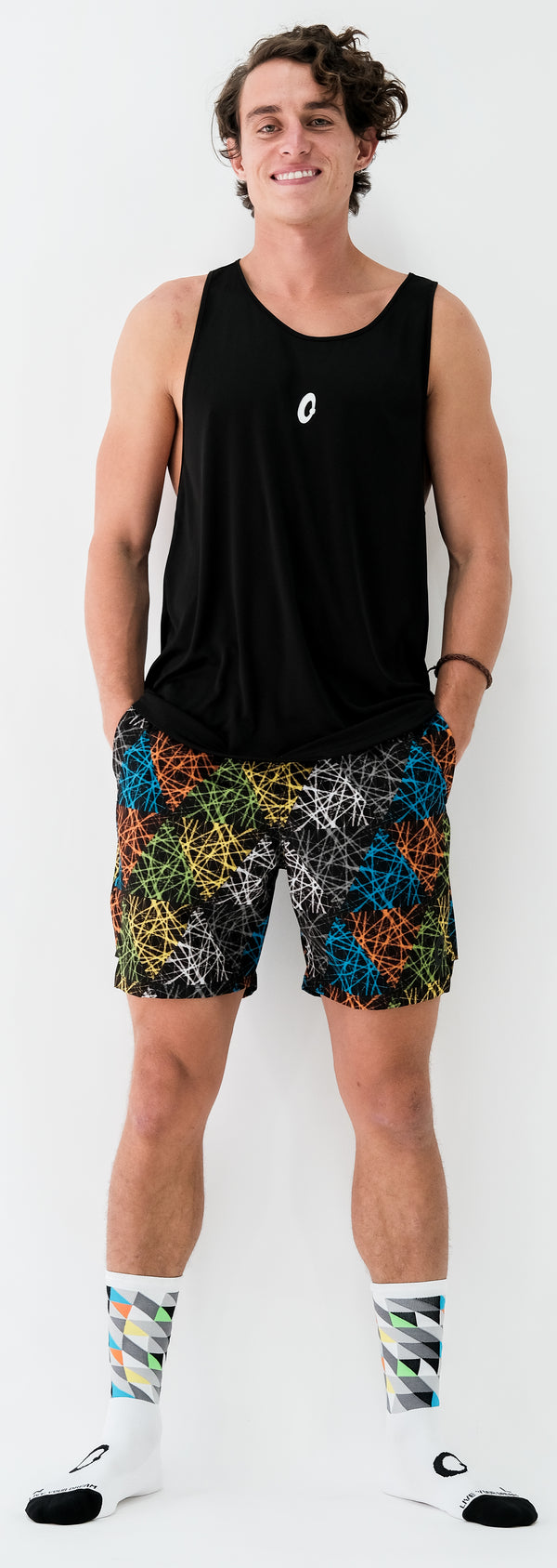 Men's Fitness Short Energy Colors recycled