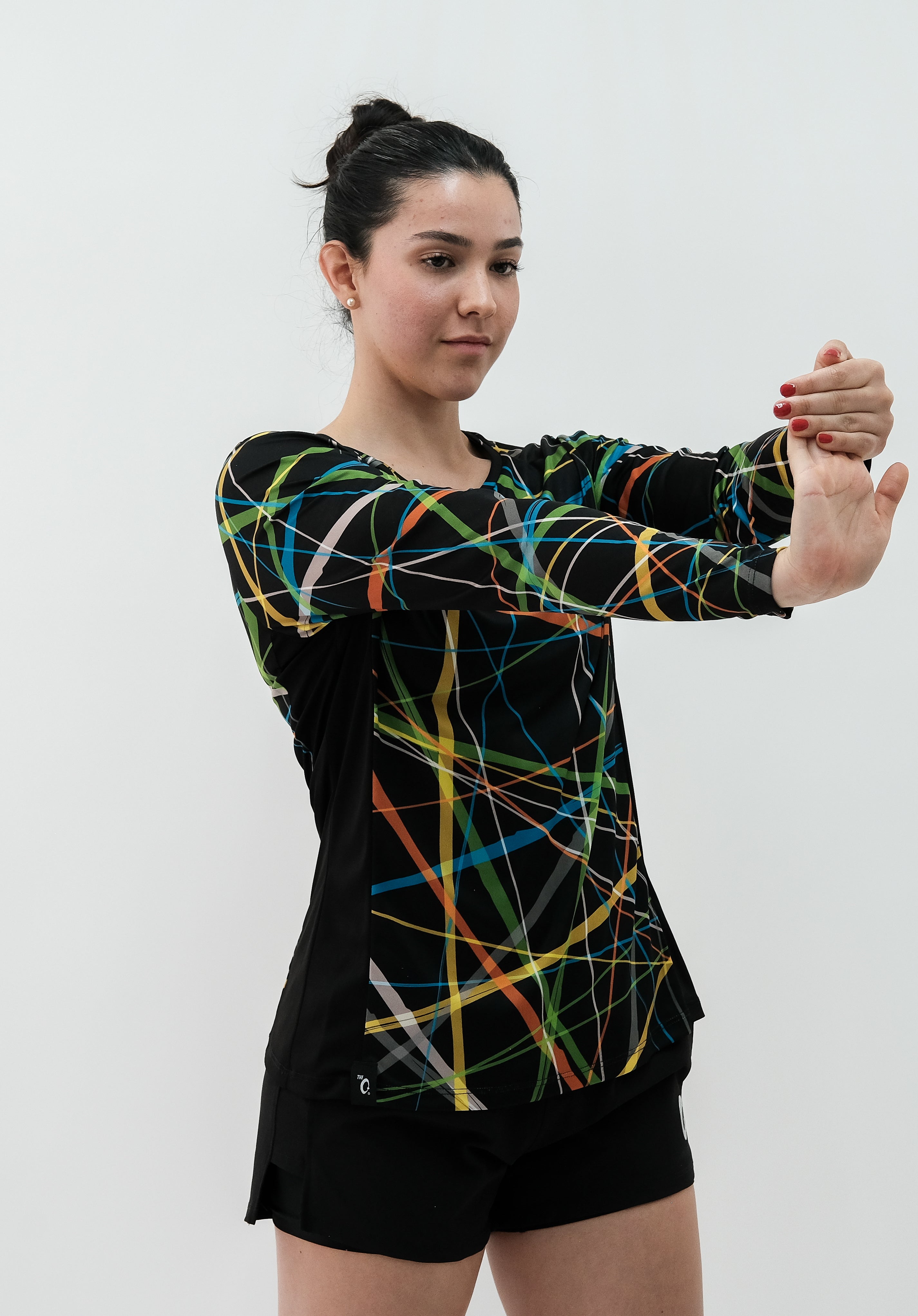 Women's Long Sleeve Rayos de Luz Recycled T-Shirt