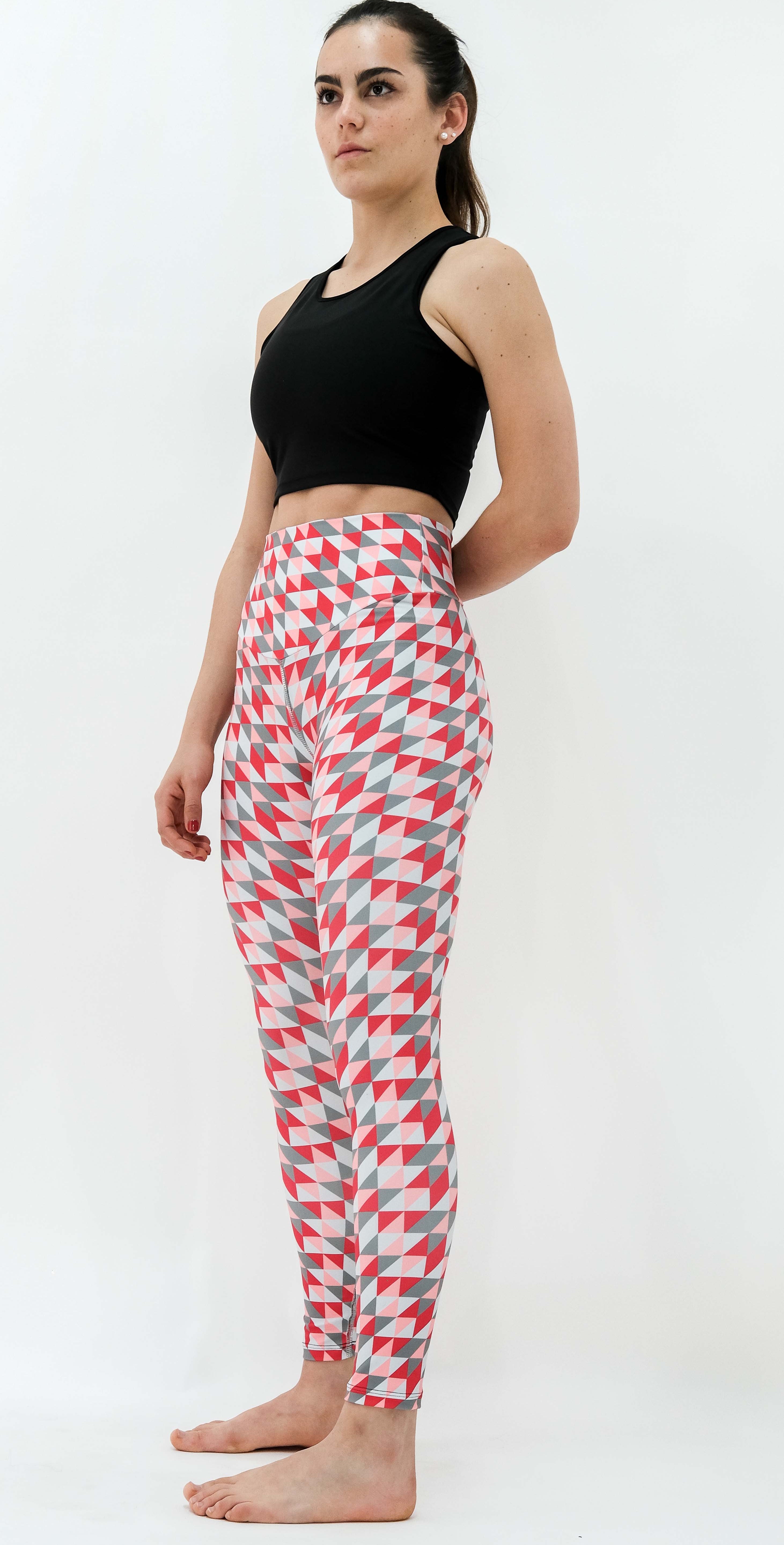 Legging Woman Recycled Triangles