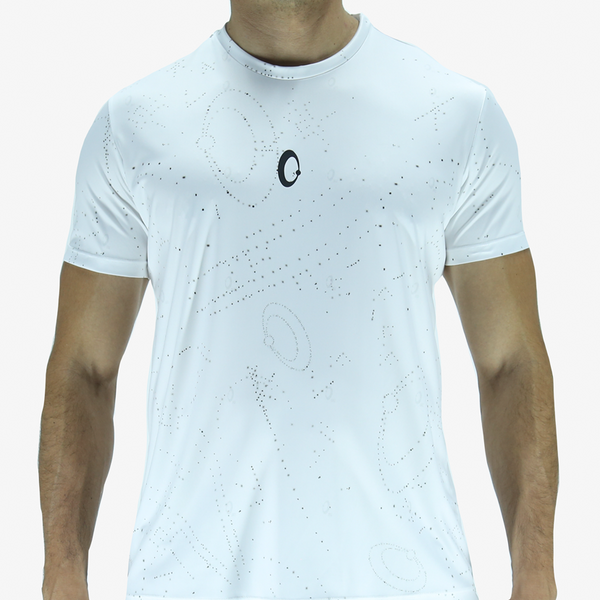 Men's T-shirt Classic Cut Constellation "O" Recycled White