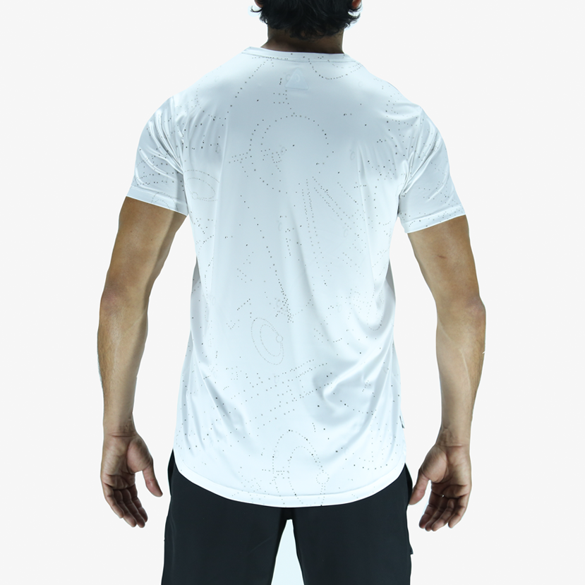 Men's T-shirt Classic Cut Constellation "O" Recycled White