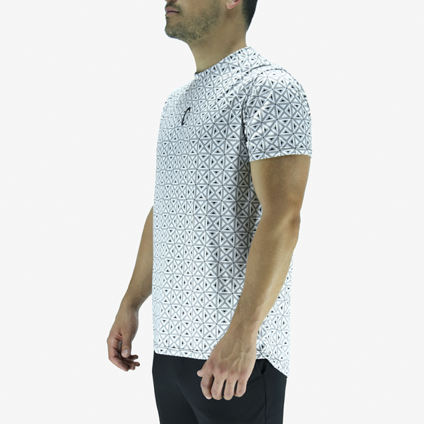 Men's Classic Cut T-Shirt - Recycled White Duality