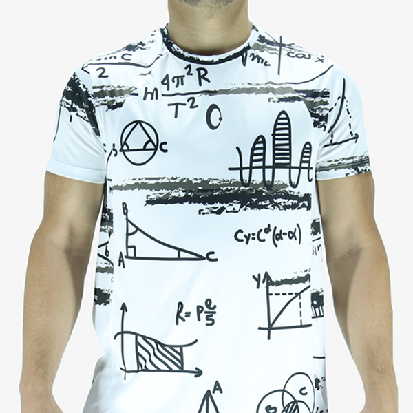 Men's Fit T-shirt - Formulas White