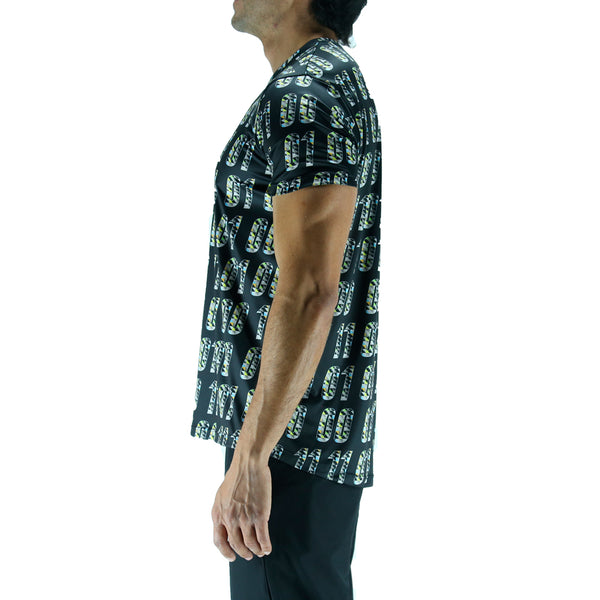 Men's Classic Cut T-shirt - Recycled Black Binary