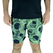 FULL PRINT VIBRATIONS SHORTS